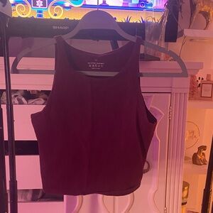 Women's Burgundy Tank Top